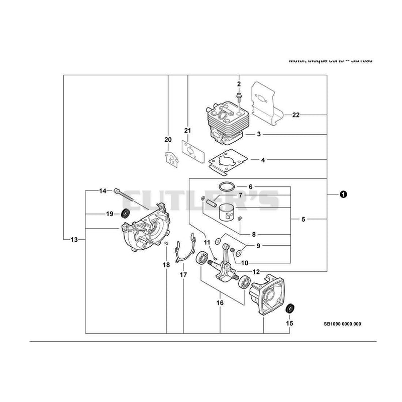 Engine, Short Block -- SB1090