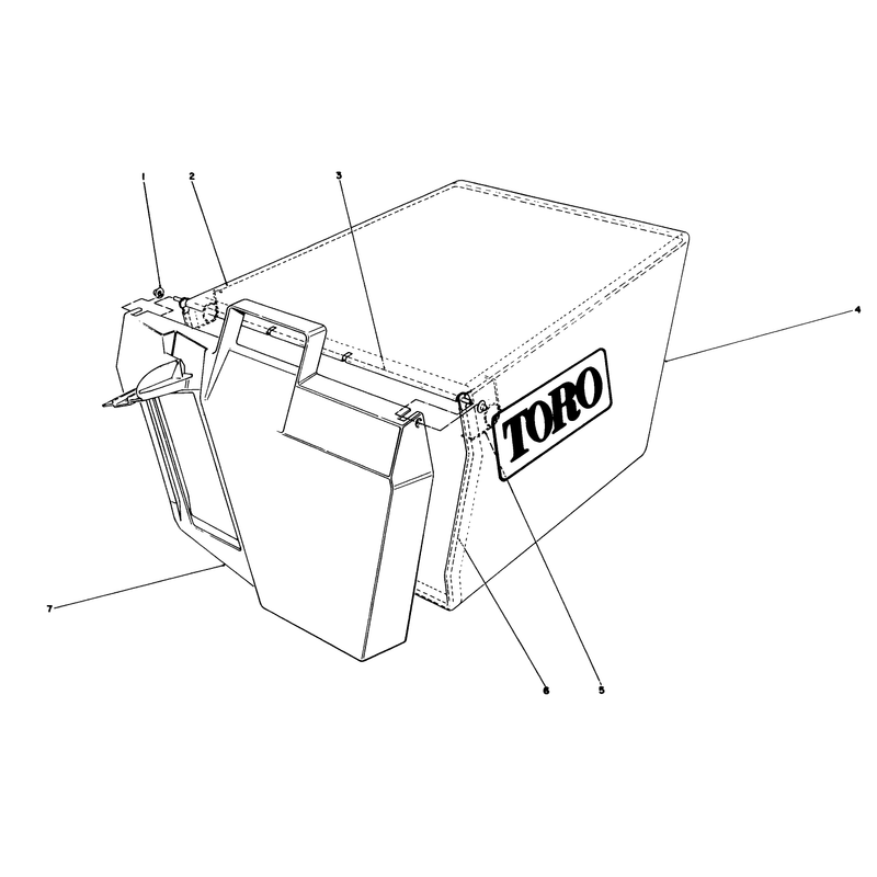 Grass Bag Assembly No 11-0189