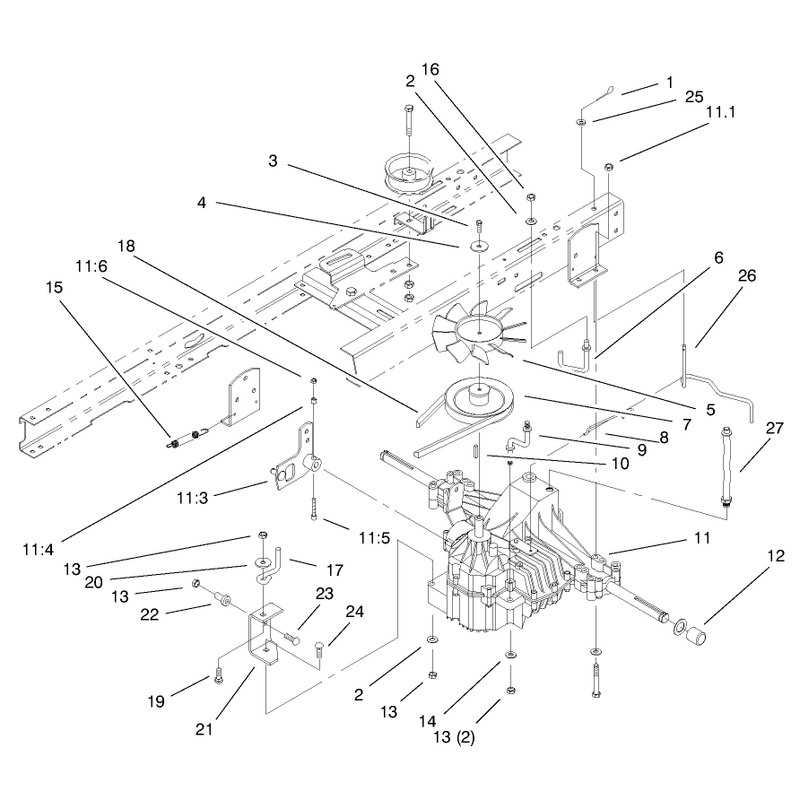 Hydro Transaxle Assembly