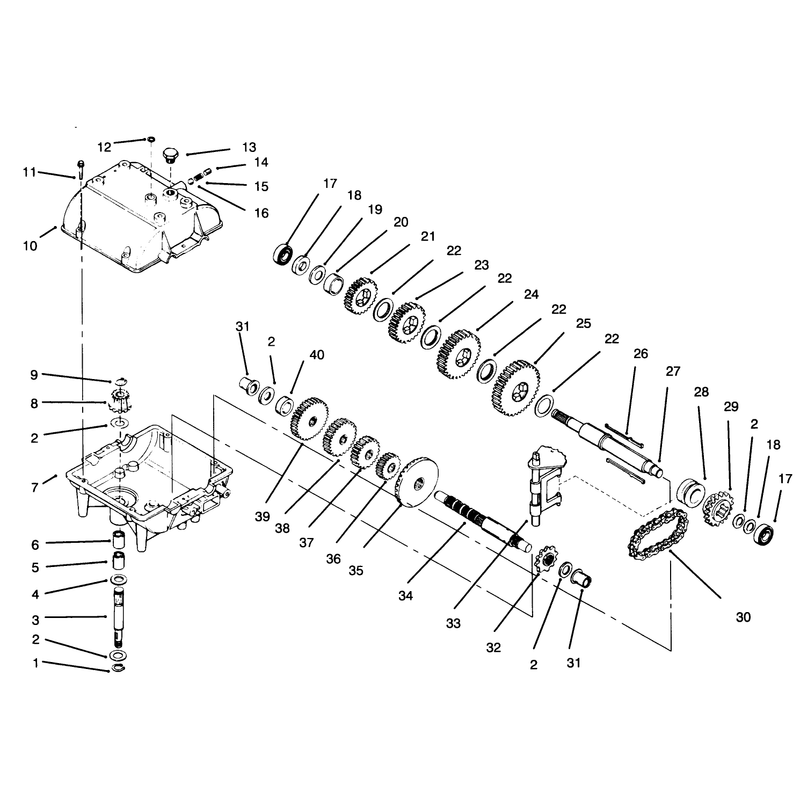 Peerless Transmission Model No 700-039