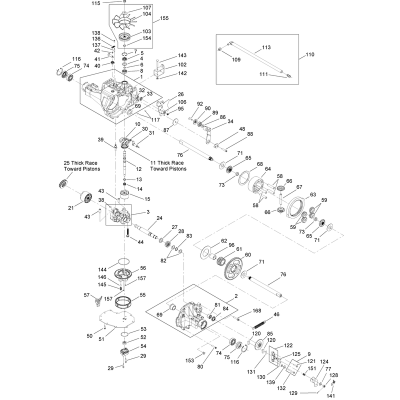 Transmisson Assembly No 112-0914