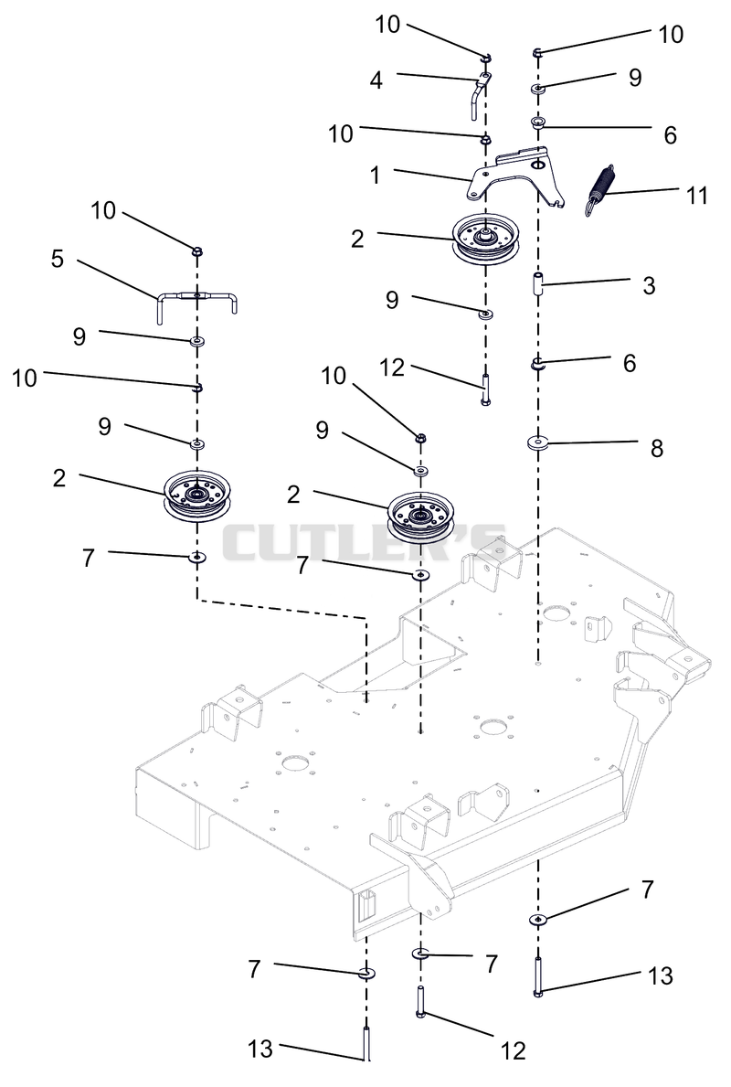 Idlers And Sheaves - 42"