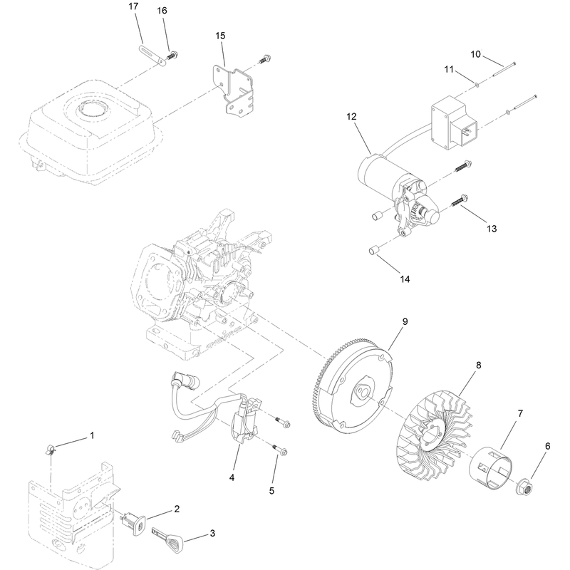 Ignition and Electrical Assembly