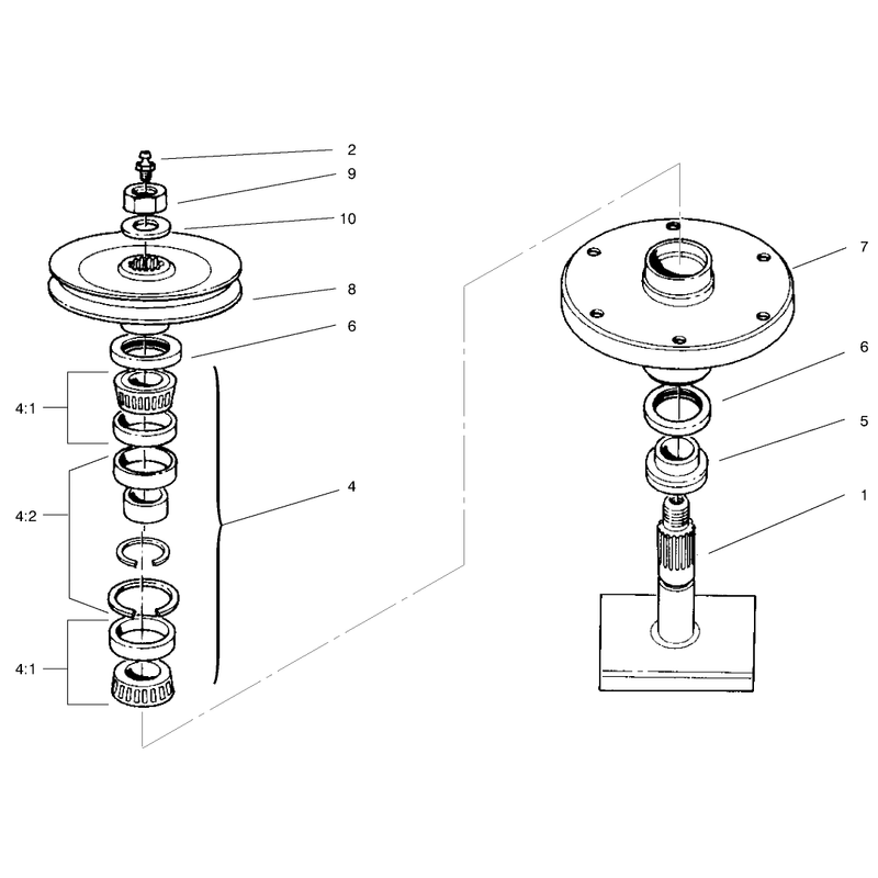 Drive Spindle Assembly No 27-0870