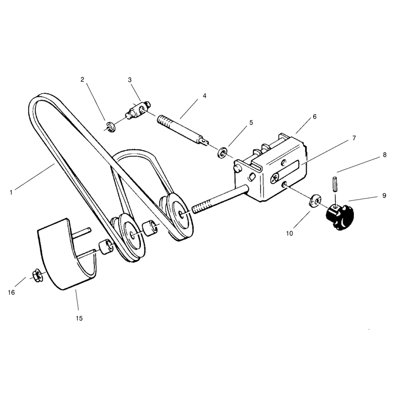Deck Drive Belt Attachment