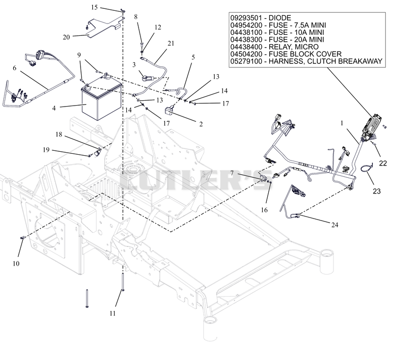 Electrical - Kawasaki - EFI with Air Ride Seat
