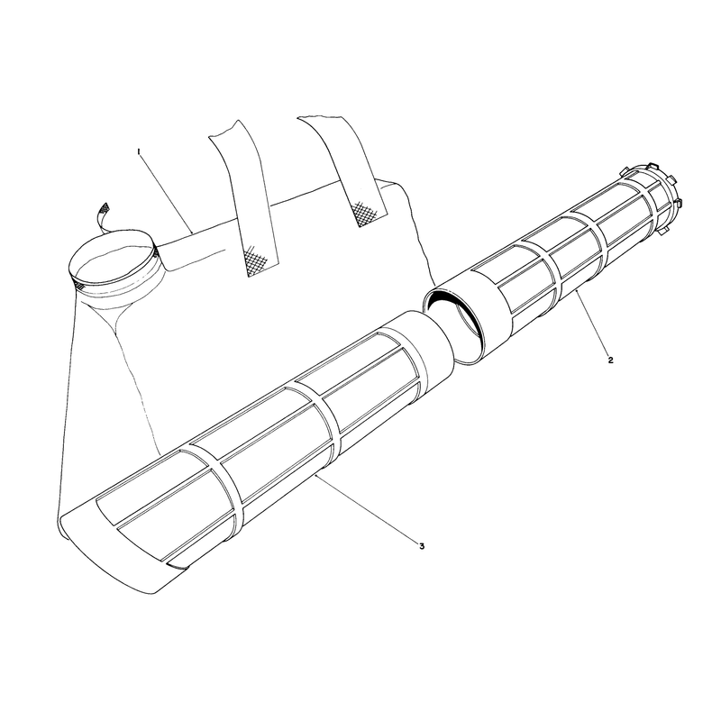 Rake-O-Vac Bagging Kit Model 51531 (standard On Model 51545, Optional On Model 51535)
