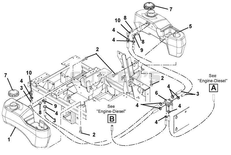 Fuel Tanks And Hoses