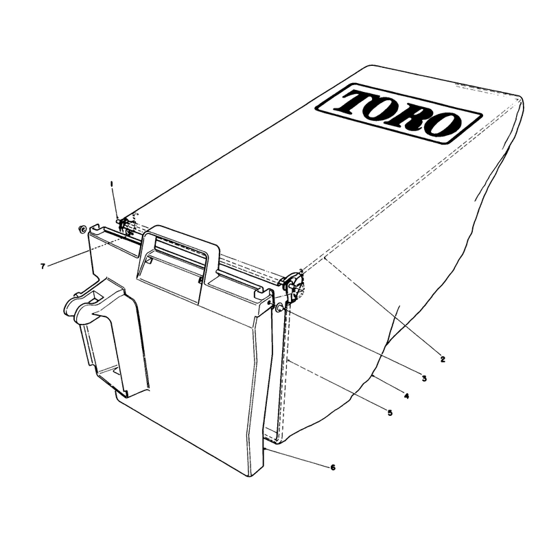 Grass Bag Assembly No 12-8859