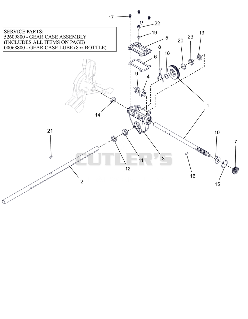 Gear Case - 32"