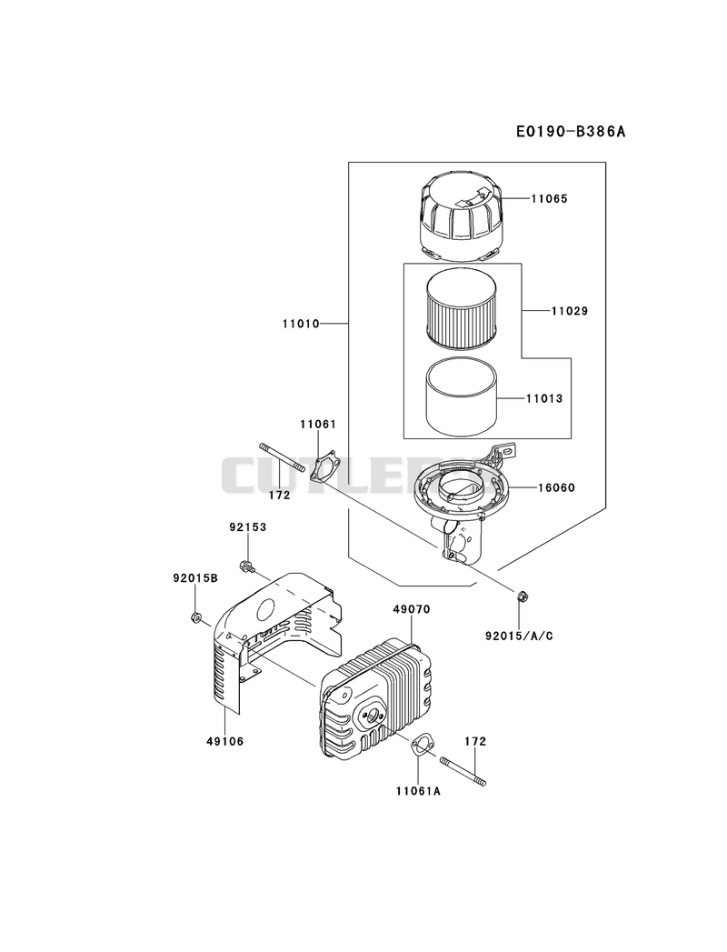 AIR-FILTER/MUFFLER