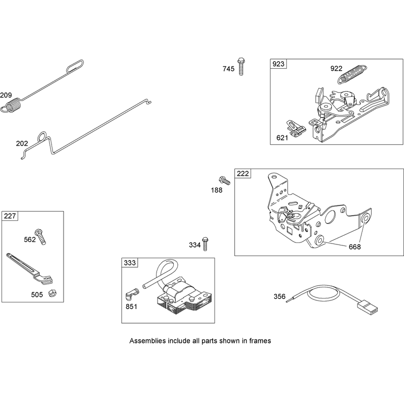 Governor Assembly Briggs and Stratton 126T02-0139-B1