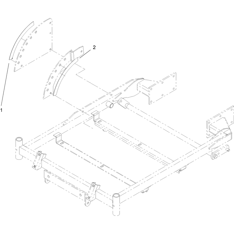 Deck Height Decal Assembly