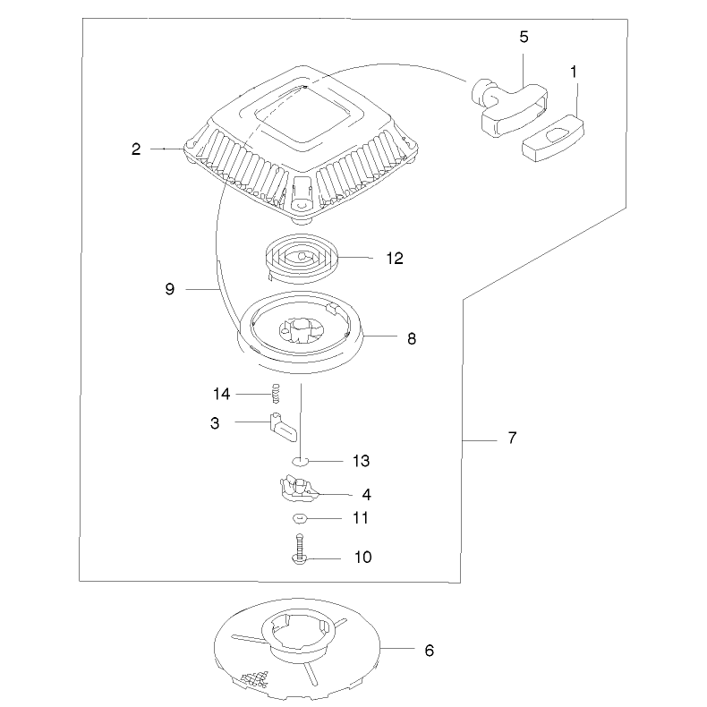 Recoil Starter Assembly