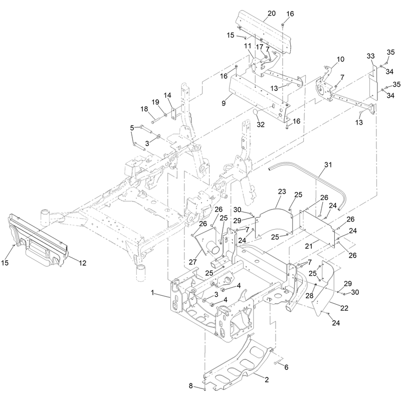 Rear Frame Assembly