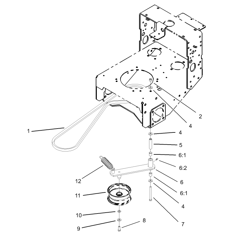 Drive Belt and Tensioner Assembly