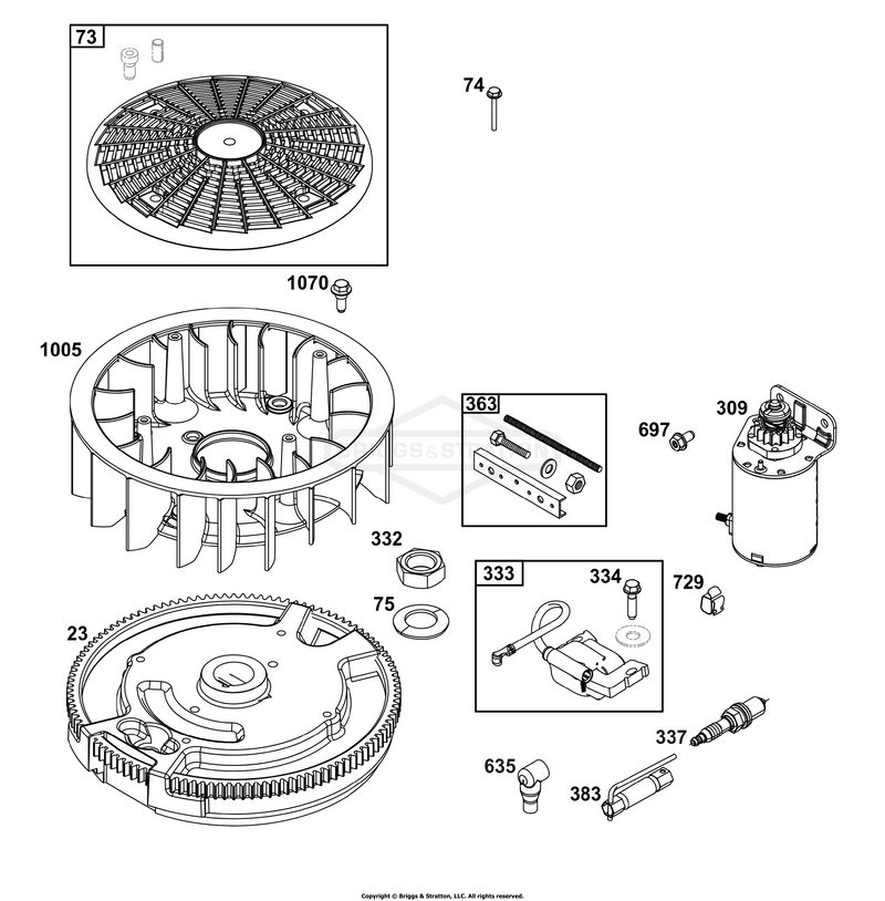 Flywheel, Ignition, and Starter Group