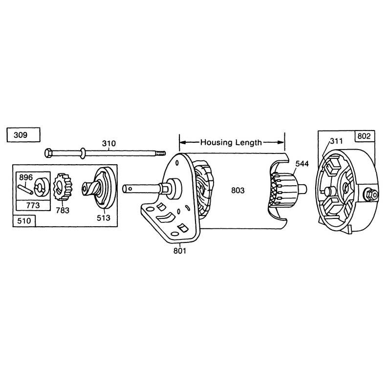 Electric Start Kit 103 and 111 Wide Area Mower