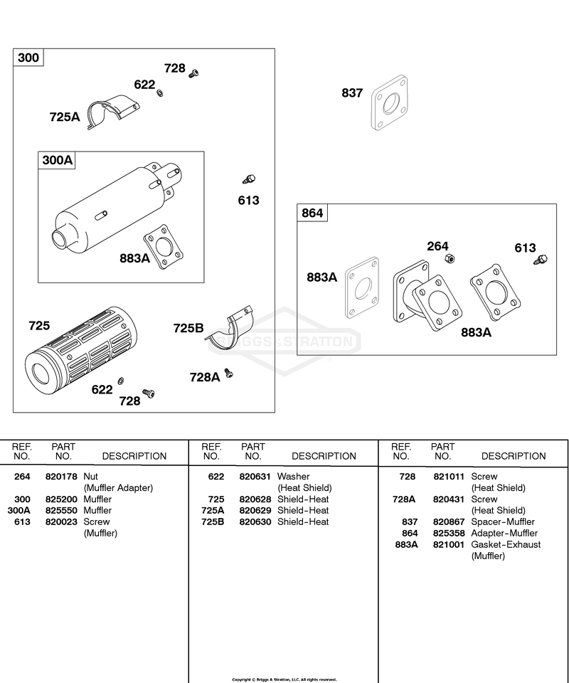 Muffler, Muffler Adapters