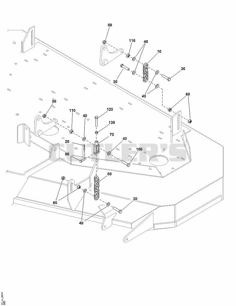 52" Mower Deck - Hanger Chains