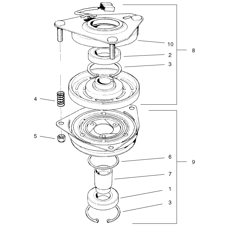 Clutch Assembly No 54-3200
