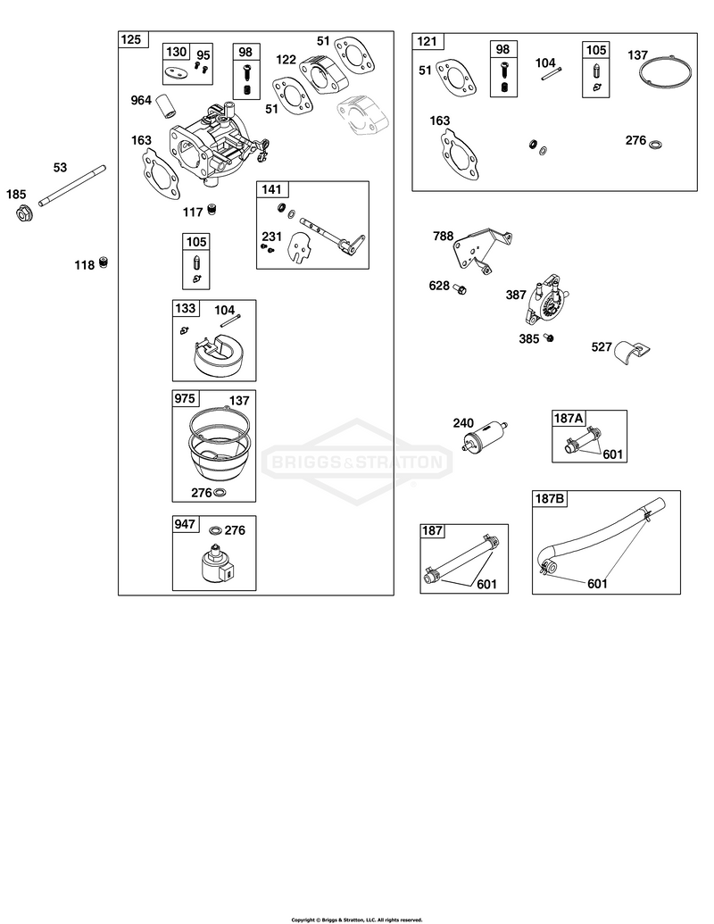 Carburetor and Fuel Supply Group