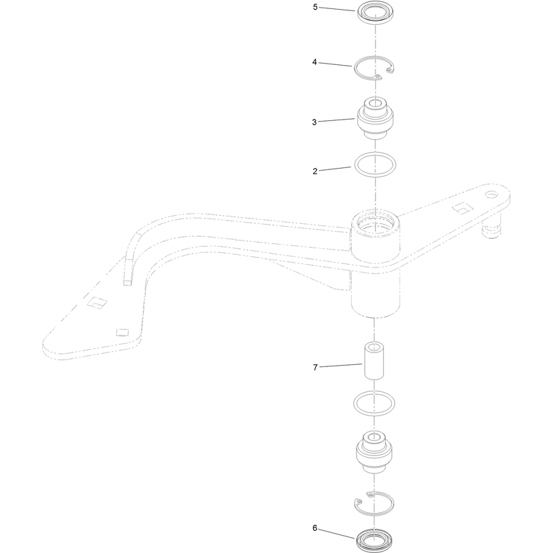 Idler Arm Assembly No. 116-9307