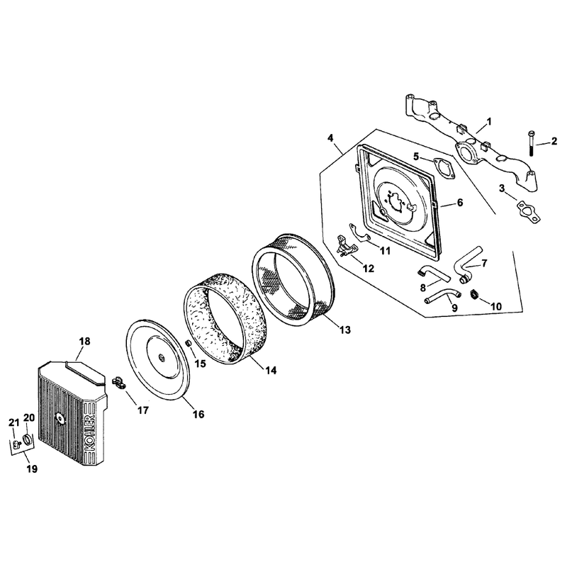 Group 10 Air Intake Assembly