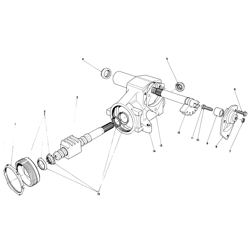 Steering Gear Assembly No 41-8820