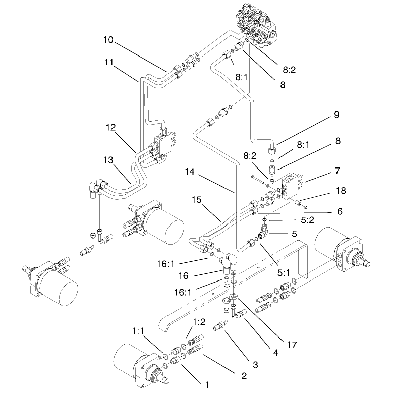 Hydraulic Motors Assembly