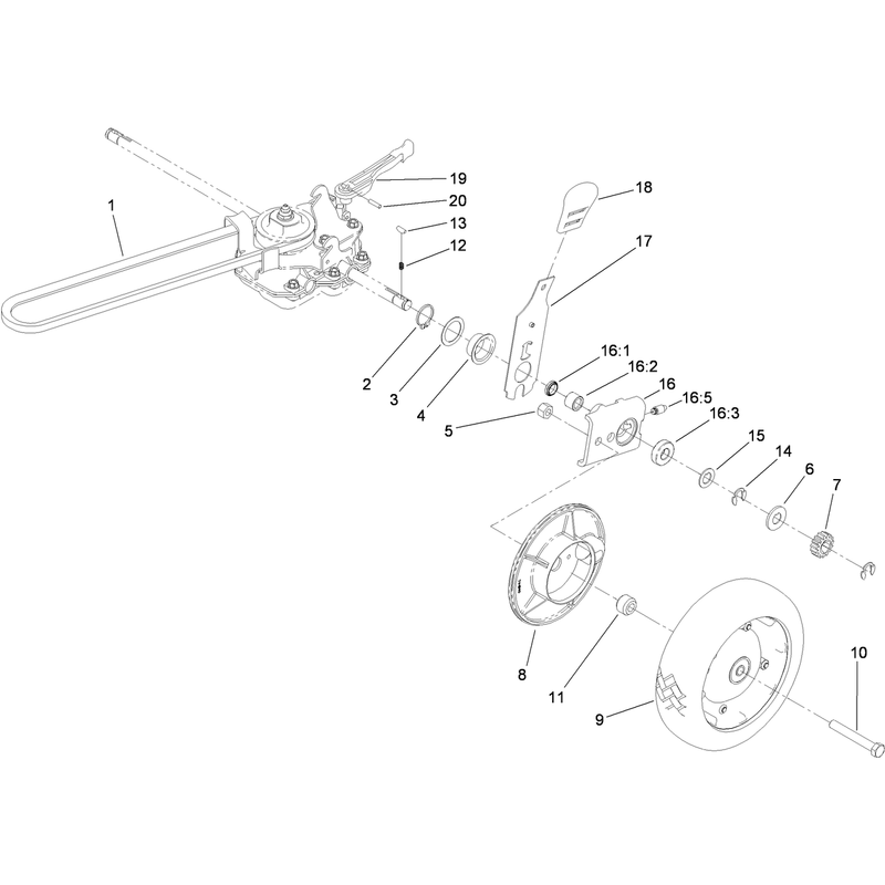 Gear Case and Axle Assembly