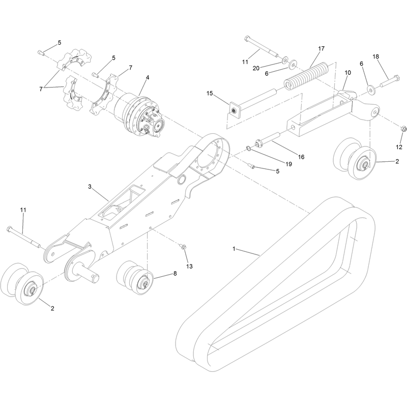 RH Track Assembly