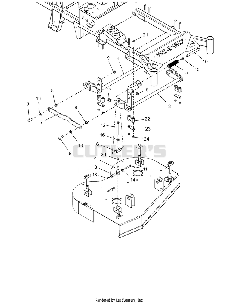 Deck Lift - 34"