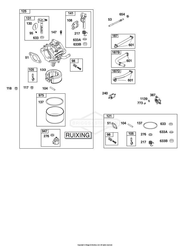Carburetor and Fuel Supply Group