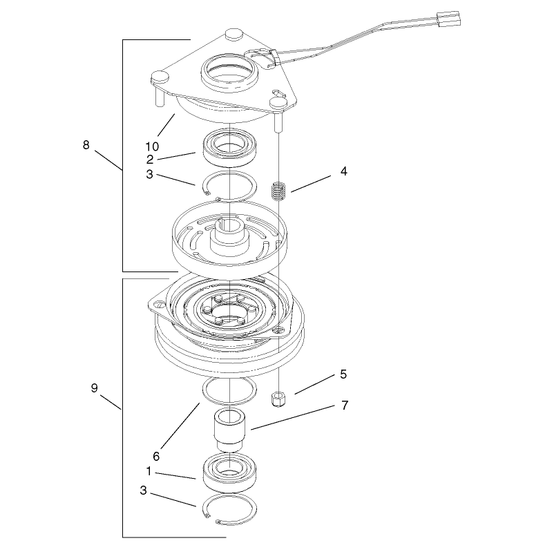 Clutch Asm No 54-3200