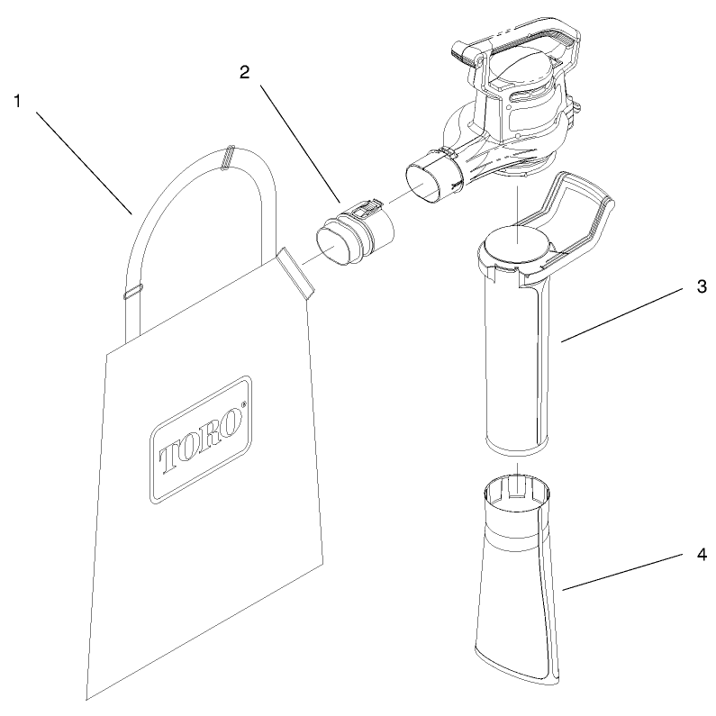 Vacuum Tube & Bag Assembly