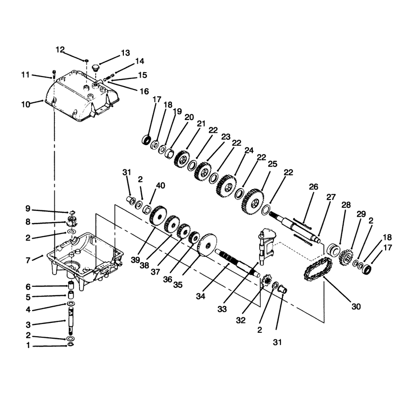Peerless Transmission Model No 700-039