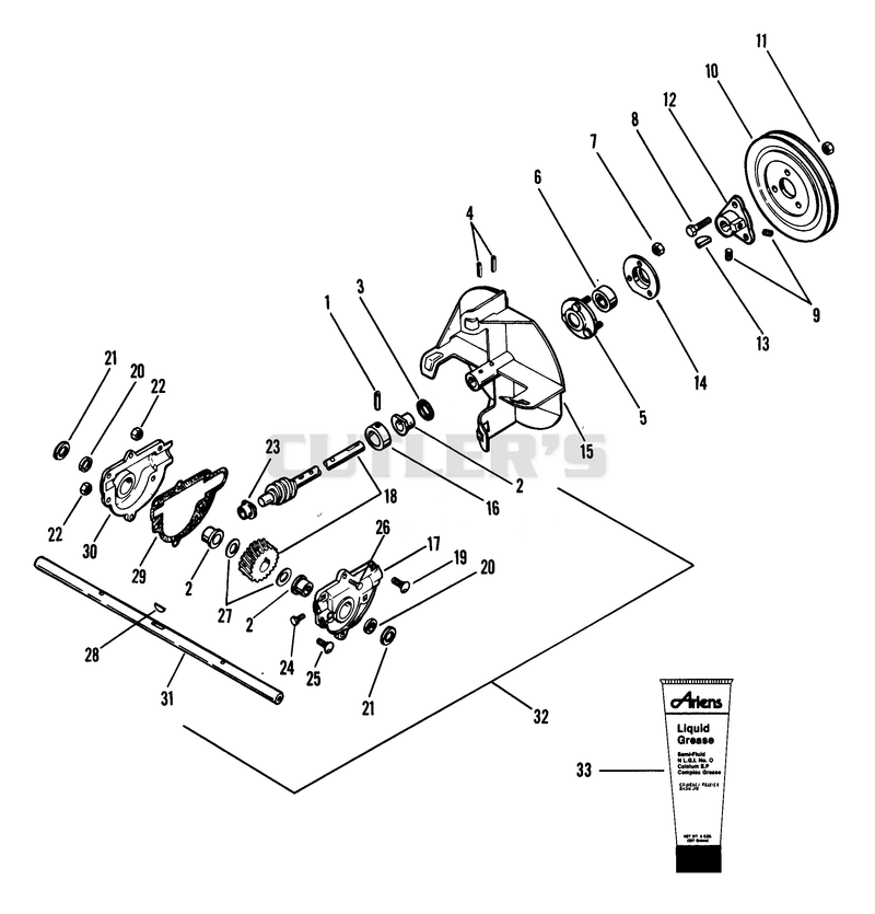 Gearcase And Impeller