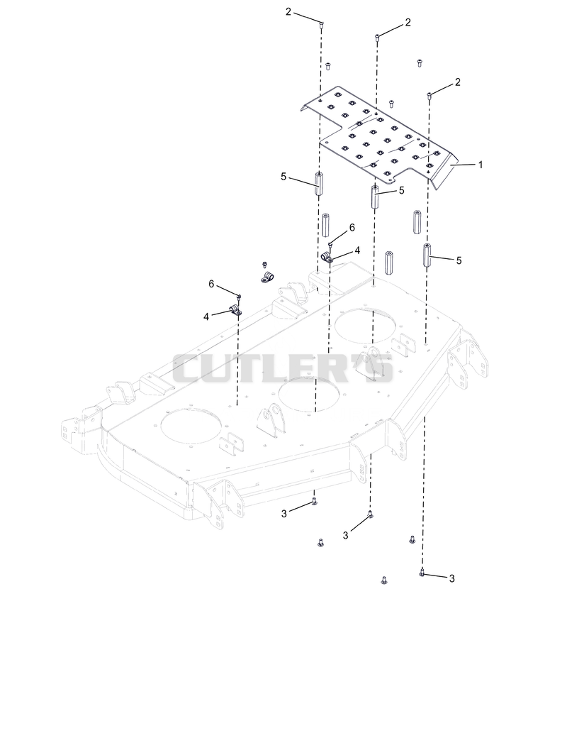 Deck Step Platform - 48" - RD