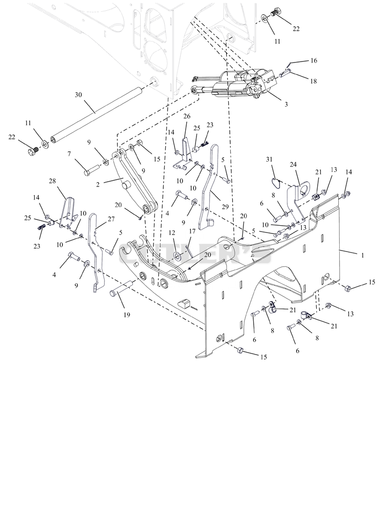 Front Lift Hitch