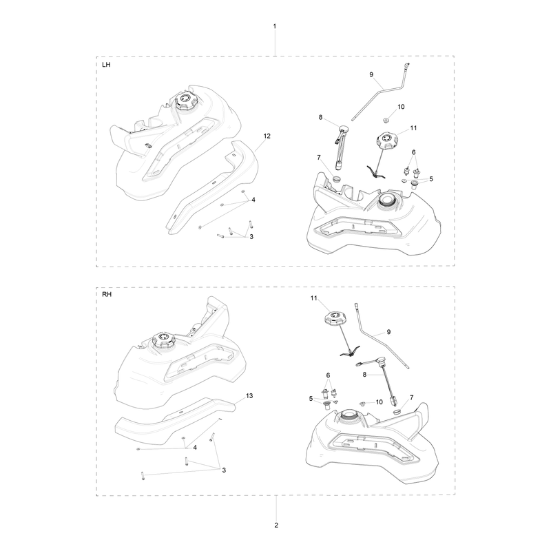 FUEL TANK PARTS