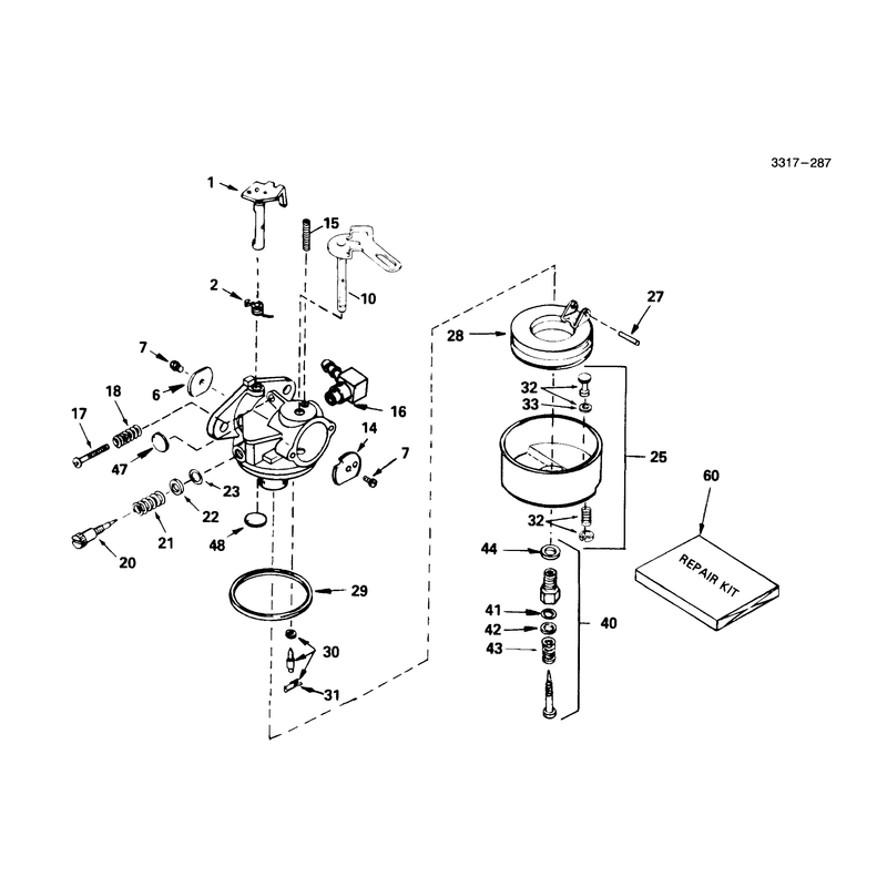 Carburetor No. 632107a
