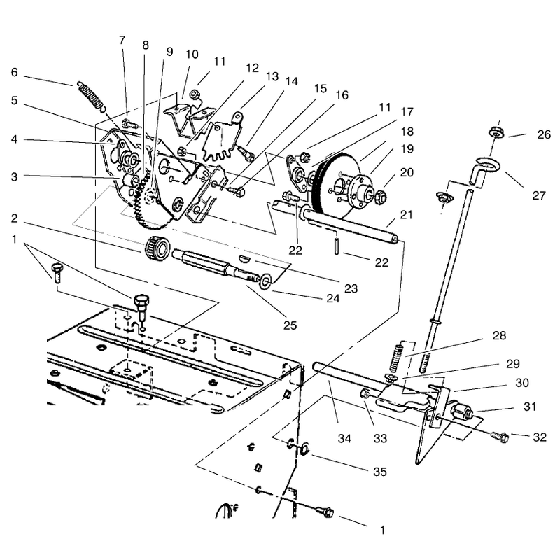 TRACTION ASSEMBLY (Continued)
