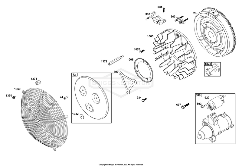 Flywheel/Ignition/Starter Group