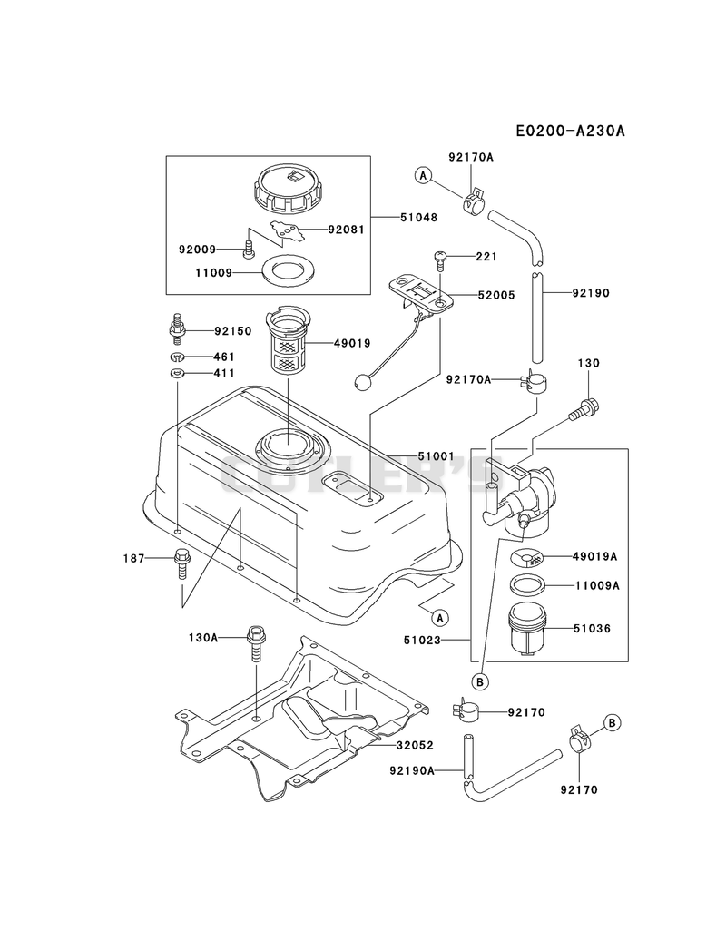 FUEL-TANK/FUEL-VALVE