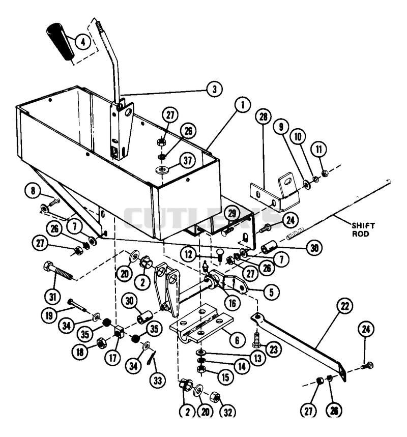 Gear Shift Linkage & Console