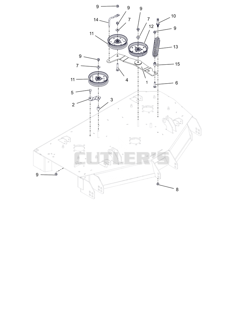 Idlers and Sheaves – 44" and 48"