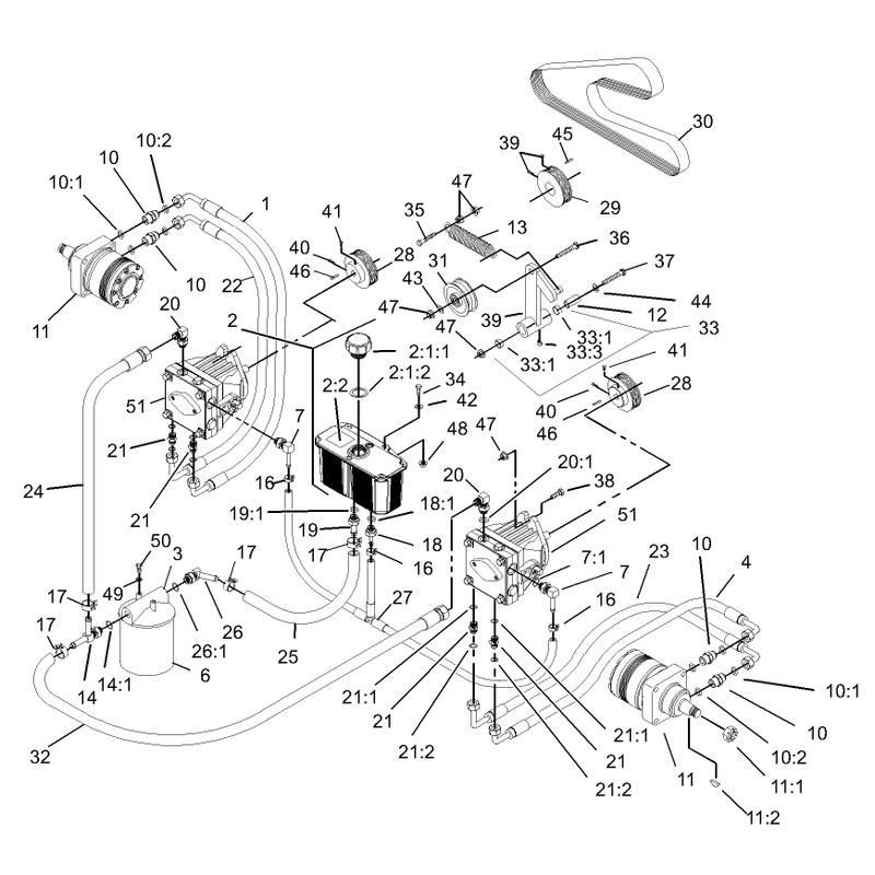 Hydraulic System Assembly