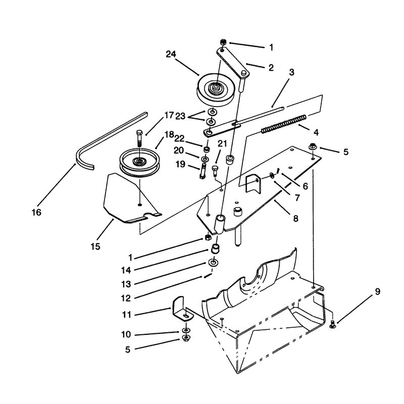 Belt and Pulley Assembly
