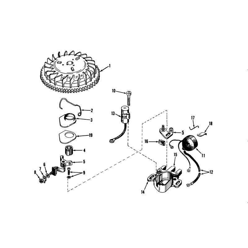Magneto No 610772 Mower Model No 21711